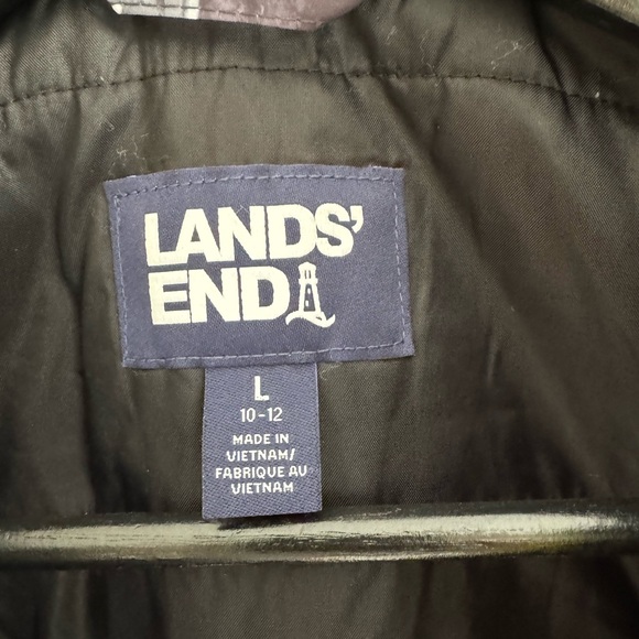 Lands' End kids Insulated Winter Jacket, Size L (10-12). Good condition. - Picture 3 of 6